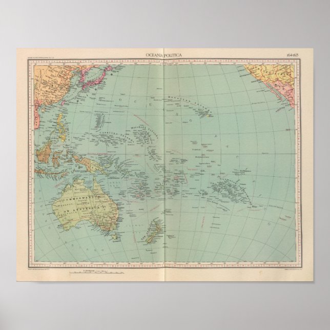 Poster 16465 Oceânia (Frente)