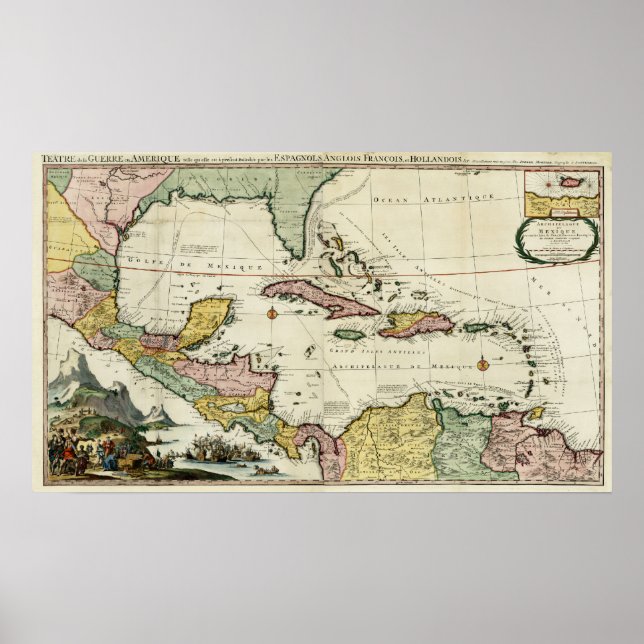 Póster 1705 Golfo do México (Frente)
