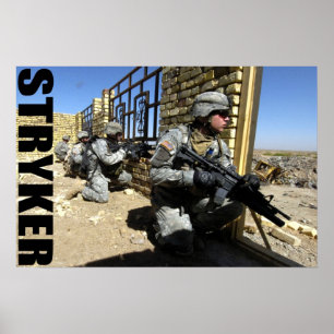 Póster 172nd BRIGADA de STRYKER