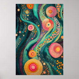 Poster 1811 Surrealista Cósmica Dreamscape