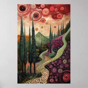 Poster 1813 Surrealista Cósmica Dreamscape