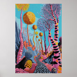 Poster 1822 Surrealista Cósmica Dreamscape