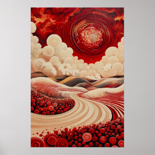 Poster 1823 Surrealista Cósmica Dreamscape