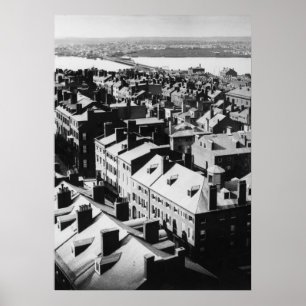 Póster 1859: A cidade de Boston, Massachusetts