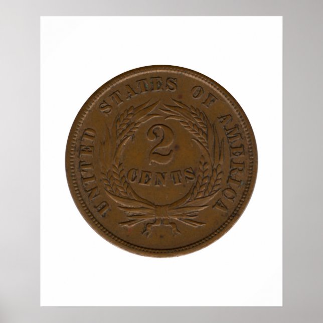 Póster 1864 - Peça De 2 Centavos (Frente)