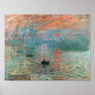 Poster 1872 Claude Monet