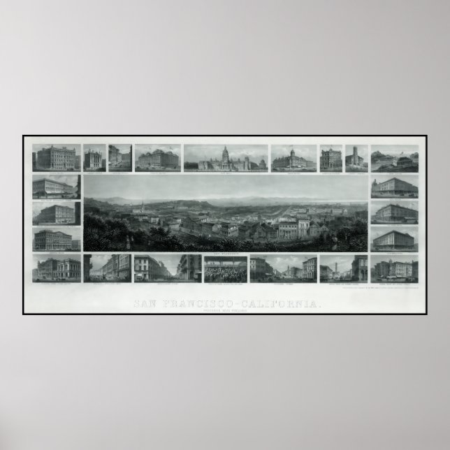 PÓSTER 1874 SAN FRANCISCO (Frente)