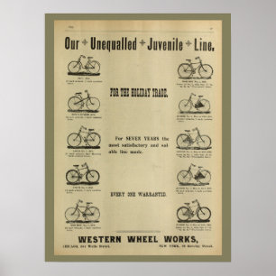 Poster 1893 da arte do anúncio do compartimento d