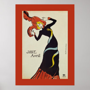 Poster 1899 de Henri de Toulouse Lautrec do ~ de