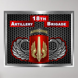 Poster 18.a Brigada de Artilharia de Campo-Avião