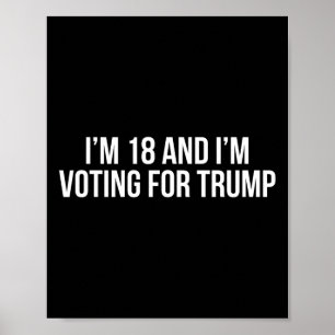 Poster 18 E Voto A Favor Do Relatório Conservador Trump 2