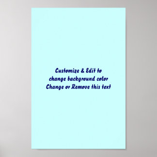 Poster 18" X Vazio 12" adicione sua imagem e texto