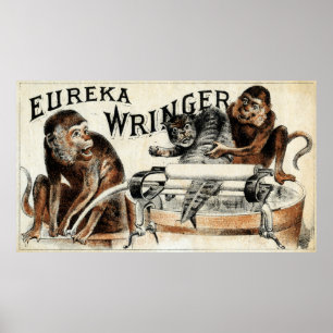 Póster 19º C. Eureka Wringer
