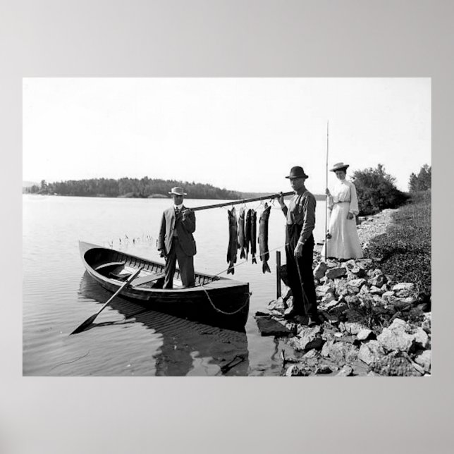 Póster 1903 Adirondack Mts. Pôster (Frente)