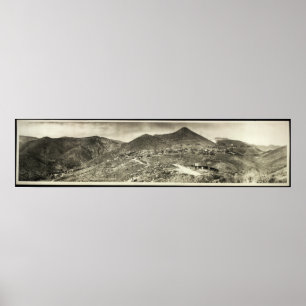 Póster 1909 vista panorâmica, Jerome, foto longa da jard