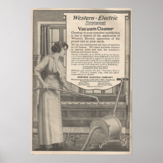 Poster 1913 e para o aspirador