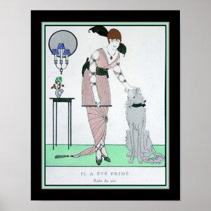 Poster 1914, Francês, Art Deco Fashion