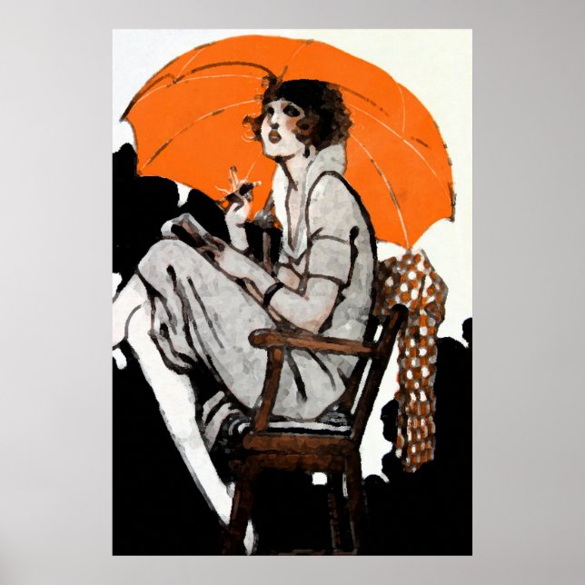 Poster 1920 Flapper Fashion (Frente)