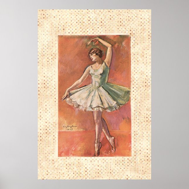 Poster 1920 - Retrato de uma Ballerina (Frente)