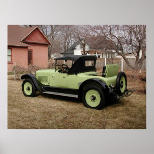 Póster 1922 Roadster de Seat de burburinho de Sainte