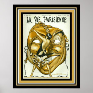 Poster 1926 Deco La Vie Parisienne Madrigal