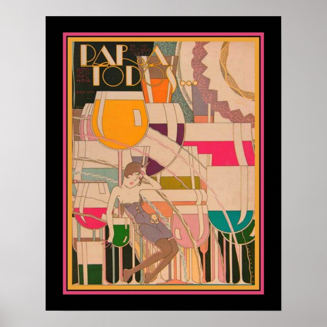 Poster 1927 Para Todos Art Deco (Frente)