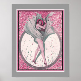 Poster 1931, Art Deco, Moda Francesa