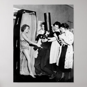 PÓSTER 1933 ENTERRAR O VELHO PARTIDO DE PROIBIÇÃO DO HOME