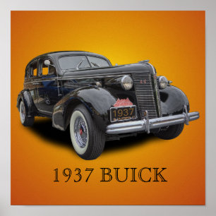 POSTER 1937 BUICK