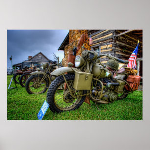 Póster 1942 Militar