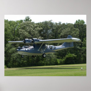 Poster 1943 PBY-5A consolidados "Catalina".