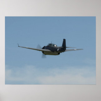 Poster 1945 TBM-3E "Avenger".
