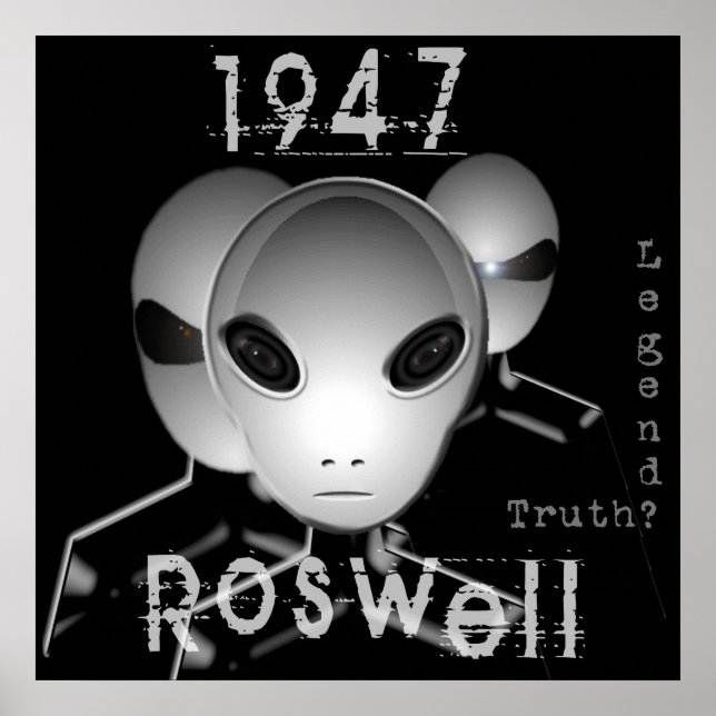 Póster 1947 Roswell (Frente)