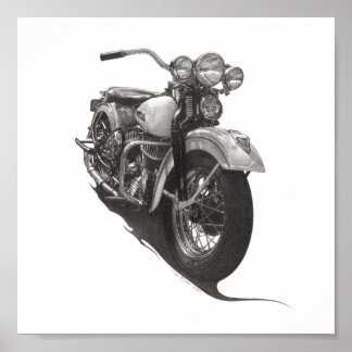 Poster 1948 Harley WL