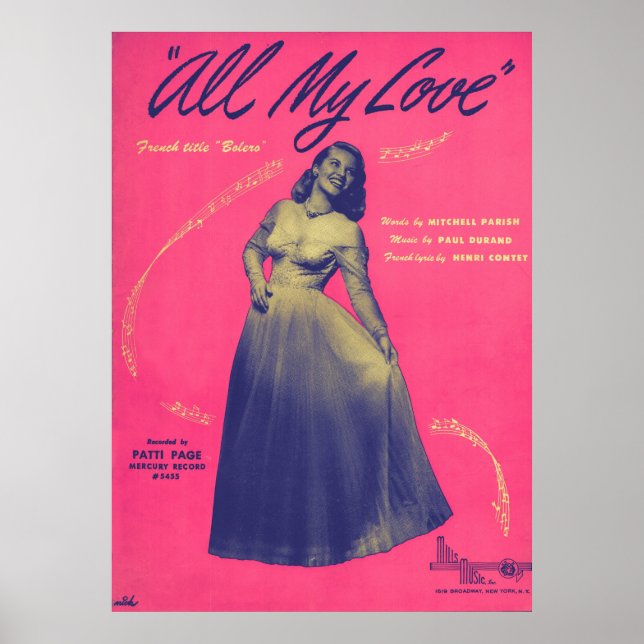 Poster 1948 Todo o meu amor (Frente)