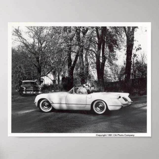 Poster 1953 Chevrolet Corvette (Frente)