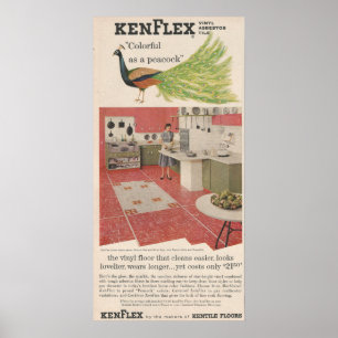 Poster 1956 Andar E PEACOCK