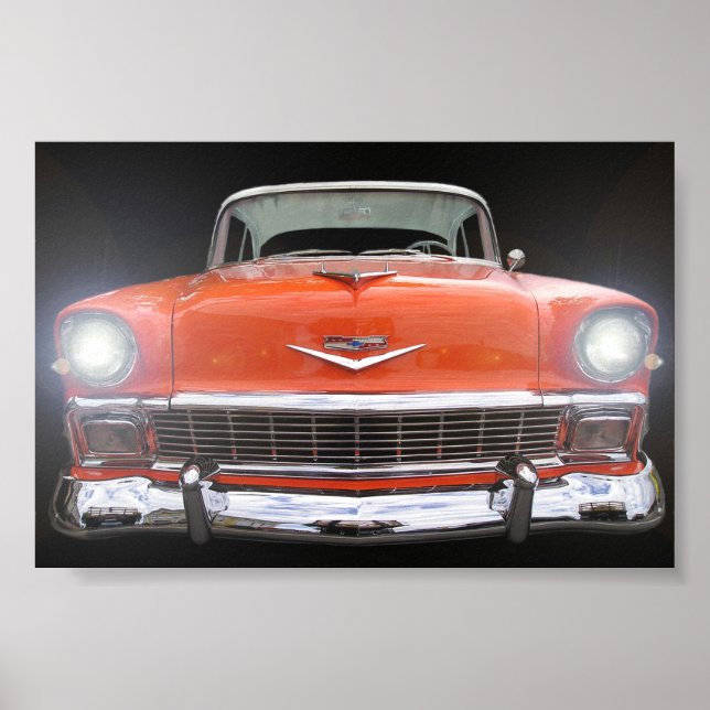 POSTER 1956 CHEVY "LUZ LIGADA" (Frente)