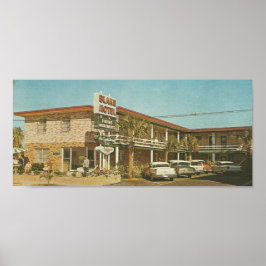 Poster 1961 Blake Motel ~ Myrtle Beach, SC