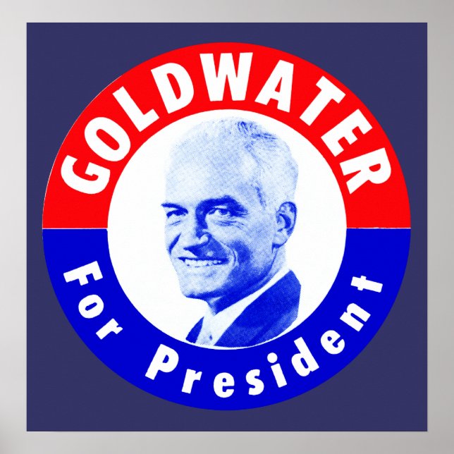 Póster 1964 Goldwater para Presidente (Frente)