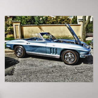 Poster 1966 Chevrolet Corvette