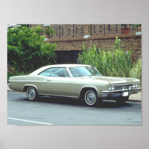 Póster 1966 Chevrolet Impala Super Esporte