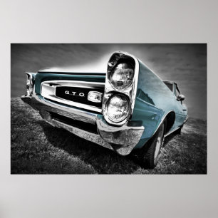 Poster 1966 Pontiac GTO