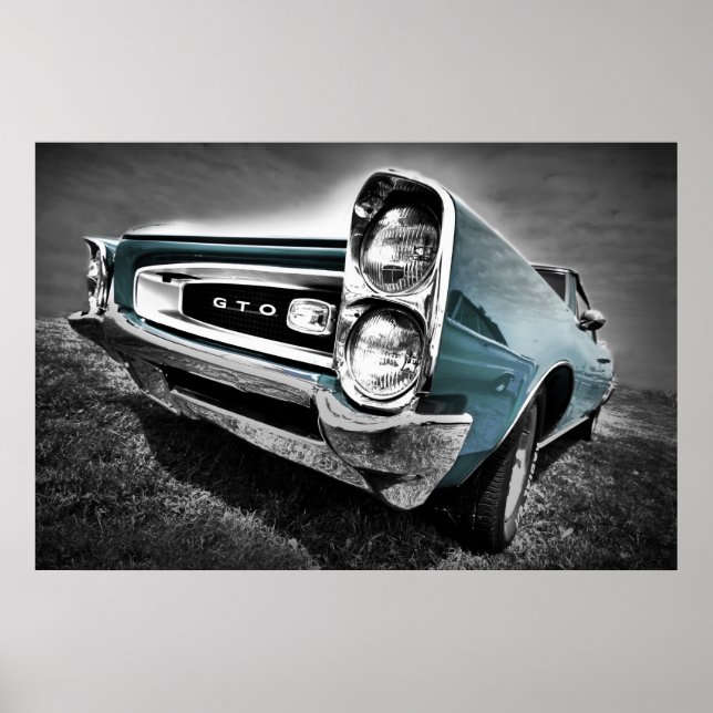 Poster 1966 Pontiac GTO (Frente)