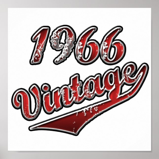 Póster 1966 Vintage (Frente)