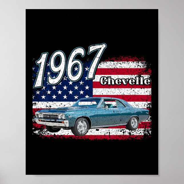 Poster 1967 67 Gtx 4º De Julho Americano (Frente)
