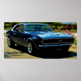poster 1967 CAMARO SS 396