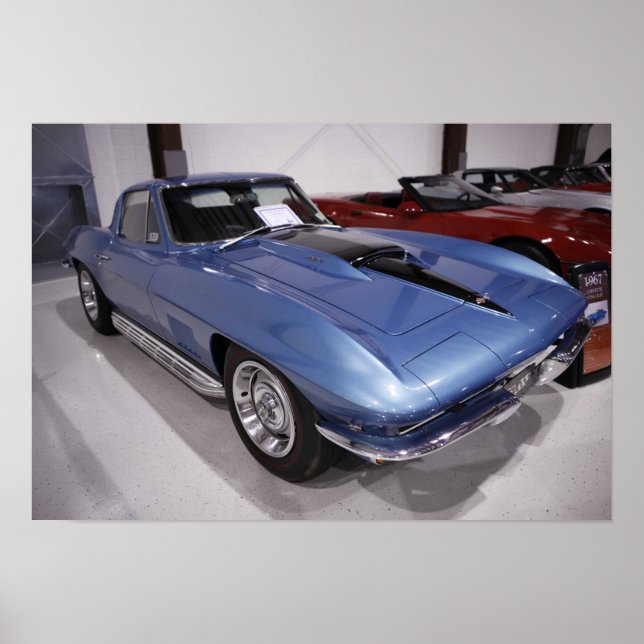 Poster 1967 Chevrolet Corvette Stingray (Frente)