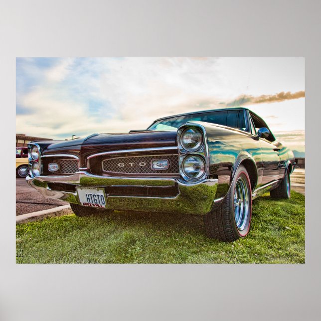 Póster 1967 Pontiac GTO (Frente)