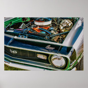 Poster 1968 Camaro SS Under the Hood